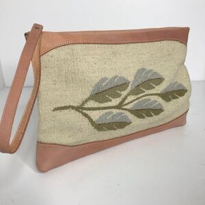 Carpet bags of America large zip top pouch blush